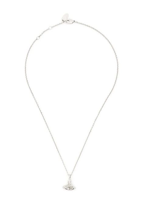 new petit orb pendant necklace woman platinum VIVIENNE WESTWOOD | 63020098-02P019-CNP019